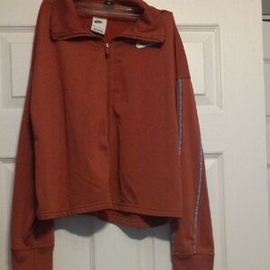 Nike Women's Rust Jacket Short Crop Style